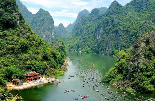 Hanoï - Pagode Bai Dinh - Trang An